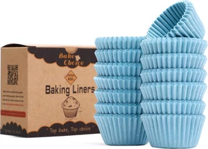 Mini Pirottini per Muffin Carta,400 Pezzi,Antiaderenti,Pirottini per Muffin Cart - Foto 1 di 13