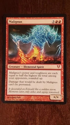 Malignus Avacyn Restored AVR EX/LP #148 MTG Magic the Gathering Creature Mythic - Image 1 of 2