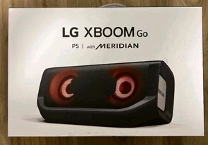 LG XBOOM Go P5 con meridiano, altoparlante Bluetooth doppio basso, nuovo sigillato - Foto 1 di 7