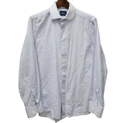 The Savile Row Company Slim-Fit Men's Dress Shirt Size 16 34/35 Excellent - Image 1 of 4