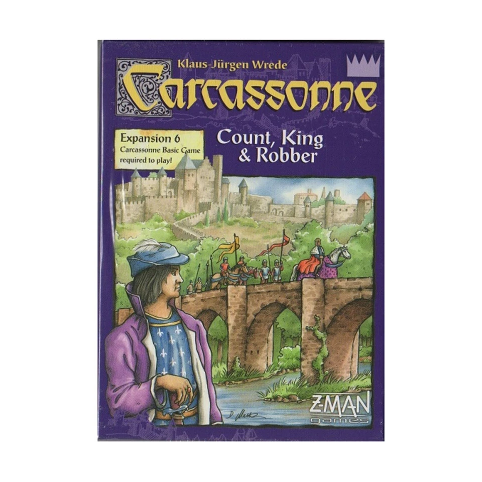 Carcassonne Expansion #6 - Count, King & Robber Box EX/NM - Image 1 of 1