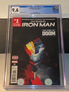 Infamous Iron Man (2016) #   1 CGC 9.6 (519168) Doctor Doom 2016 - Picture 1 of 3