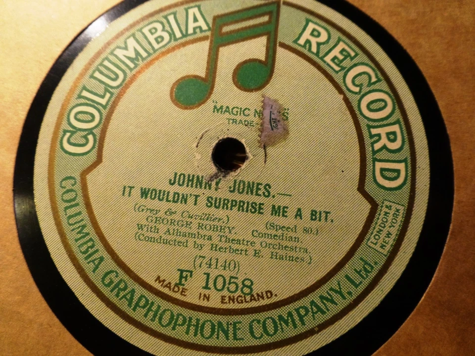 1920 GEORGE ROBEY Ivy St Helier Orig CAST JOHNNY JONES London Alhambra REVUE - Image 1 of 1