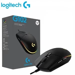 Logitech G102 Mysz USB Przewodowa mysz do gier 8000 DPI Tęczowy efekt optyczny - Zdjęcie 1 z 7