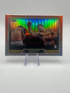 2024 Topps Chrome Boxing Oscar Duarte Orange Refractor /25 XP34 - Picture 1 of 2