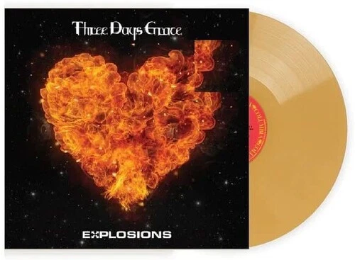 Three Days Grace - Explosions (Gold Vinyl) [New Vinyl LP] Colored Vinyl, Gold - Image 1 of 1