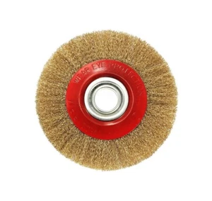 Spazzola in acciaio 150 mm per smerigliatrice mola da banco H590311 - Imagen 1 de 3