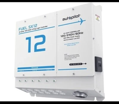 FUEL SX12 Light Controller 12 Outlet X Plugs 120/240V, W/ Single Trigger - Image 1 of 4
