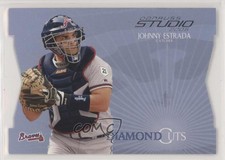 2005 Donruss Studio Diamond Cuts Die-Cut /250 Johnny Estrada #DC-17