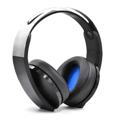 Sony PlayStation 4 Platinum Wireless Headband Headset 3D Audio Virtual 3001566 - Image 1 of 2