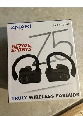 INEAR ZNARI Z5 Active Sports Truly Wireless Earbuds New In Box - Bluetooth Sweatproof
