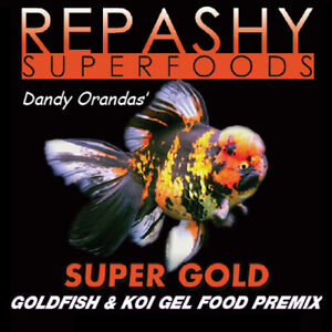 Repashy Super Gold Goldfish & Koi Gel Fish Food Pond Aquarium