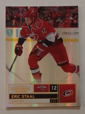 Eric Staal (Hurricanes) 2011-12 Panini Contenders hockey GOLD (only 100 made)
