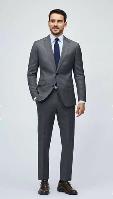 Довольно б/у мужской костюм Mark and Spencer приталенный.  - Изображение 1 из 4