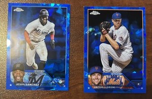 2023 Topps Chrome SAPPHIRE EDITION Pick Your Card, COMPLETE YOUR SET! # 1-660