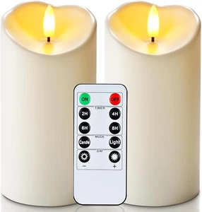 6"X3" Outdoor Waterproof Flameless Candles, LED Candles, Battery Operated Candle - Picture 1 of 12