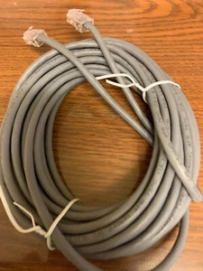 cat 5 cable 25 ft Gray Non Booted C2G - Picture 1 of 5