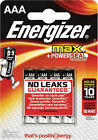 8X Energizer Max Aaa (2X4er Blister) Micro Batterie 1,5 V Lr03 E300124200