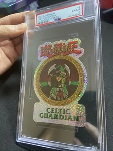 PSA 6 YUGIOH PRISMATIC Sticker Vending Series #7 2002 Celtic Guardian SandylioN - Picture 1 of 4