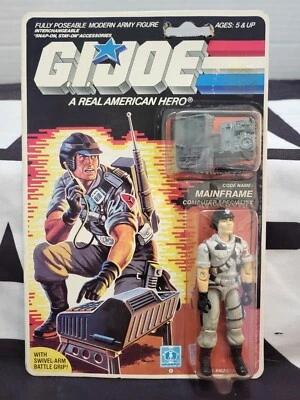 Mainframe 1986 V1 36 Back G.I. JOE COBRA Vintage Original NUEVO PRECINTADO SIN OFERTA Foto 1 de 4