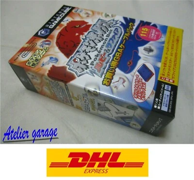 New Game Cube Pokemon Box Ruby And Sapphire GBA Cable Pack Japanese w/L59 Memory - Image 1 of 4