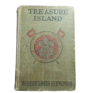 Treasure Island Boy Scout Edition! Stevenson Every Boy's Library Book  - Picture 1 of 11