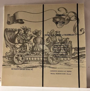 A68 Concentus Musicus of Vienna:  Music at the Court of Maximilian I, MHS 1761 - Picture 1 of 4