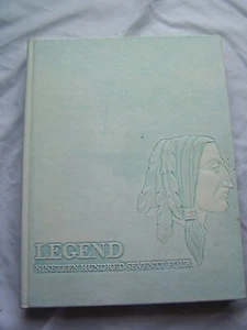 1974 EL CAJON VALLEY HIGH SCHOOL YEARBOOK EL CAJON, CALIFORNIA LEGEND - Imagen 1 de 1