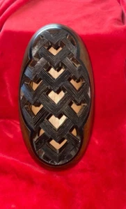 Vintage Wooden Craved Trinket Box From Mabudi - Picture 1 of 12