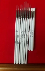 Ghost Miniature Paint Brush Set 11 Brushes Dry Brush - Picture 1 of 6