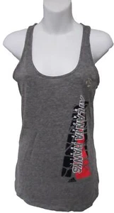 New Atlanta Hawks Womens Size M Medium Gray Adidas Tank Top Shirt - Picture 1 of 5