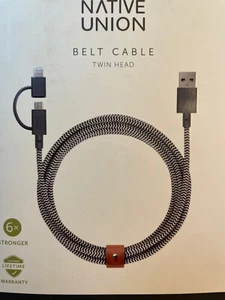 Câble USB Renforcé Vers Micro USB Native Union - Photo 1 sur 4