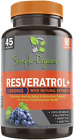 Resveratrol 1600Mg per Serving for Pure Extra Strength Complex, Anti-Aging, Radi