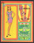 Models of The Day Paper Dolls #5122 1960's -Unused-Fashions-Size is about 10 ...