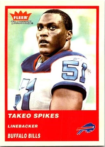 2004 Fleer Tradition #193 Takeo Spikes - Picture 1 of 2