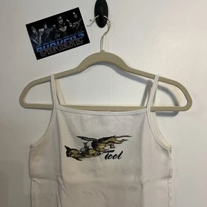 Tool Band White Tour Concert Females Tank Top Shirt Rare Cherubs Graphic (Read!) - Picture 1 of 15