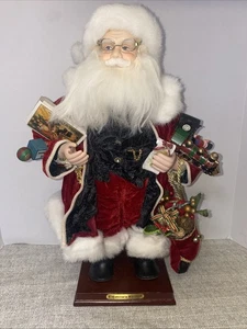 2000 - 16" GRANDEUR NOEL COLLECTORS EDITION SANTA’s TOYS AND GIFTS CHRISTMAS LIS - Picture 1 of 7