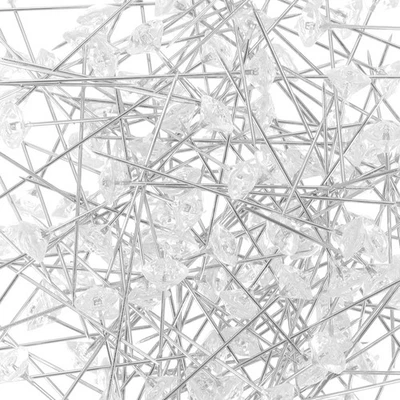  200 Pcs Anstecker Hochzeit Braut Accessoires Kleiderstifte Hochzeitsstift - Bild 1 von 4