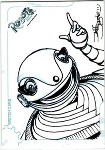 ROBOTS: The Movie Sketch SK7 Jeff Zugale #153/501 "Bigweld" - Bild 1 von 1