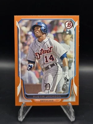 Bowman 2014 - naranja/250 - Austin Jackson #18 - Detroit Tigers SP Foto 1 de 2