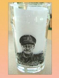 DAD'S ARMY CAPTAIN MAINWARING PINT SIZE BEER GLASS - Picture 1 of 1