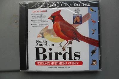 NEW Peterson Multimedia Guides: North American Birds CD animal species reference - Image 1 of 4