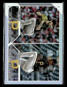 2023 Topps Update #US109 Colin Holderman / Yerry De Los Santos Rainbow Foil - Bild 1 von 2