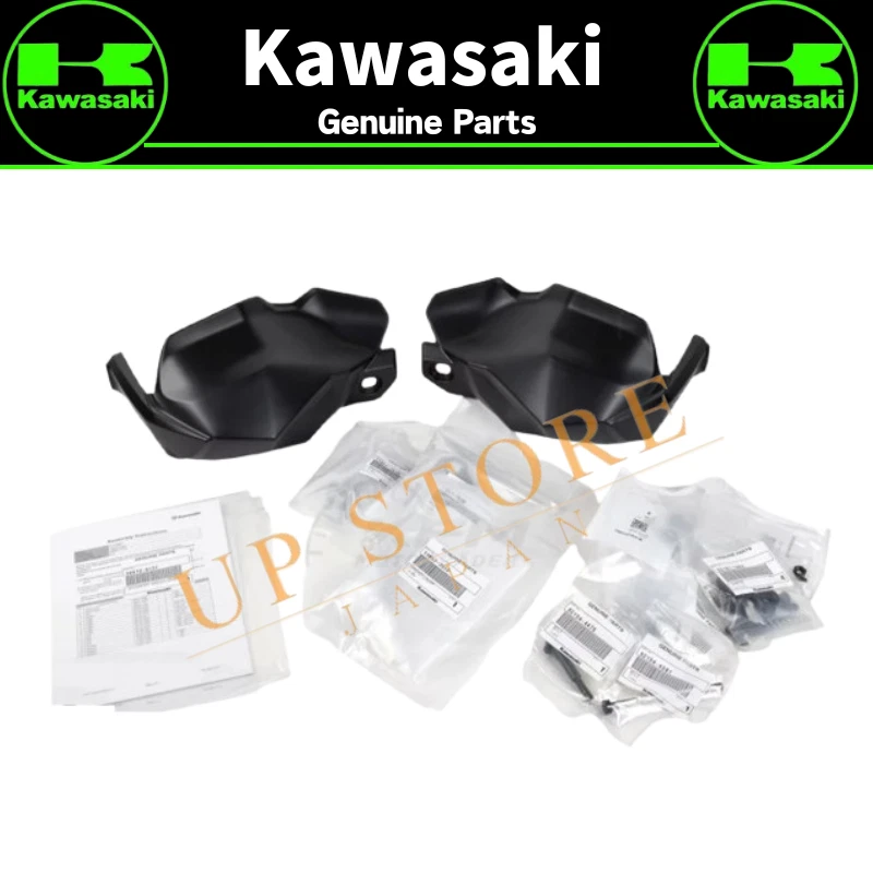 KAWASAKI Genuino OEM 2022-2024 VERSYS 650 KLE650 Juego de Cubierta de Guardamanos 99994-1676 Foto 1 de 3