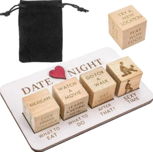 Date Night Sex Dice Naughty Positions Adult Couple Sex Games Romantic Adults - Picture 1 of 3