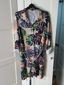 M&Co tropical print Tunic Shirt Dress UK14 - Picture 1 of 5