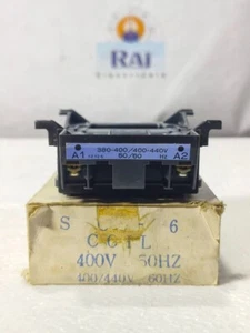 FUJI ELECTRIC SC-6 380-400V 50Hz 400-440V 60Hz CONTACTOR COIL SC6 - Picture 1 of 7