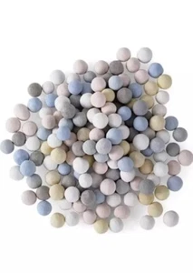 2 lbs Aquarium Filter Media Ceramic Bio Balls Bio Filter Media Bio Ceramic Rings - Picture 1 of 5
