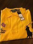 POLO RALPH LAUREN THE TRACK AND FIELD CHAMPIONSHIP BRAZIL PADDY FLAG JERSEY (M)