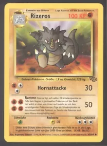 Rizeros (Rhydon) #45/64 | Dschungel (Deutsch) | Pokemon TCG - Bild 1 von 2